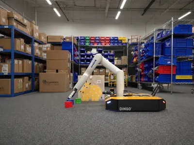 Clearpath Robotics Dingo — angle 3